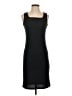 Uniqlo Solid Black Casual Dress Size S - photo 1