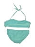 Unbranded Teal Two Piece Swimsuit Size 7 - photo 2