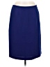 Jones Wear 100% Polyester Solid Blue Formal Skirt Size 8 - photo 1
