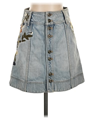 Free People Denim Skirt (view 1)