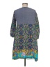 Tolani Paisley Blue Casual Dress Size M - photo 2