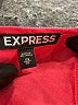 Express Solid Red Casual Dress Size XS - photo 7
