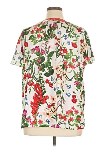 Liz Claiborne Short Sleeve Blouse (view 2)