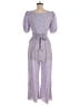 Auguste Hearts Purple Jumpsuit Size 6 - photo 2