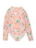 Carter's Floral Pink Rash Guard Size 14 - photo 1