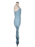 Shein Blue Cocktail Dress Size 6 - photo 4