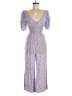 Auguste Hearts Purple Jumpsuit Size 6 - photo 1
