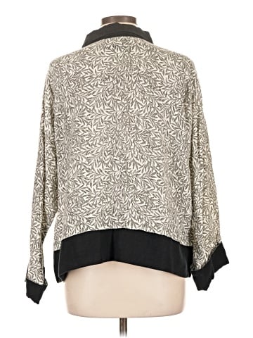 Flax 3/4 Sleeve Blouse (view 2)