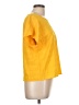 Emery Rose Yellow Short Sleeve Top Size L - photo 4