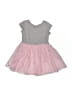 Cat & Jack Hearts Gray Dress Size 3T - photo 1