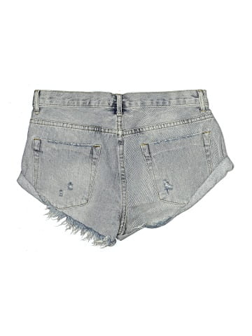 Mustard Seed Denim Shorts (view 2)