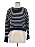 Sweaty Betty Stripes Blue Pullover Sweater Size 8 - photo 1