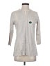 L.L.Bean 100% Cotton Polka Dots Ivory 3/4 Sleeve Button-Down Shirt Size S - photo 1