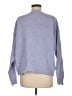 Shein Floral Blue Pullover Sweater Size M - photo 2