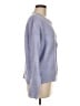 Shein Floral Blue Pullover Sweater Size M - photo 4
