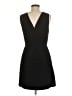 Madewell 100% Polyester Solid Black Midnight Dress Size 6 - photo 2