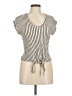 Caution to the Wind Ivory Short Sleeve Top Size M (estimated) - photo 1