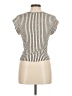 Caution to the Wind Ivory Short Sleeve Top Size M (estimated) - photo 2