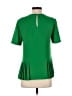 Zara 100% Polyester Green Short Sleeve Top Size XS - photo 2