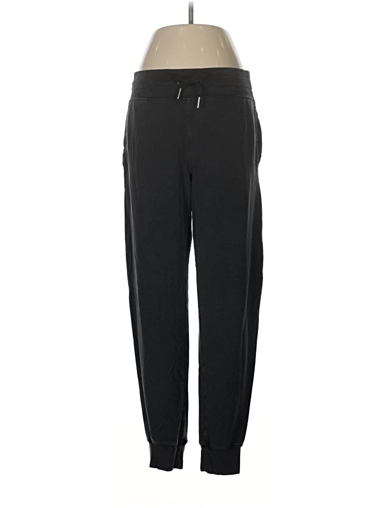 Pre-owned Athleta Track Pants In Black
