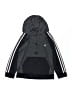 Adidas 100% Polyester Black Track Jacket Size 7 - photo 1