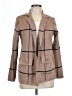 Adrienne Vittadini Plaid Tan Blazer Size L - photo 1