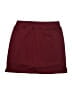Unbranded Solid Burgundy Casual Skirt Size XL - photo 1