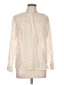 J.Crew Polka Dots Ivory Long Sleeve Blouse Size 12 - photo 1