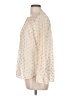J.Crew Polka Dots Ivory Long Sleeve Blouse Size 12 - photo 5