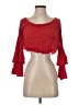 TOBI 100% Rayon Red 3/4 Sleeve Top Size S - photo 1