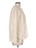 J.Crew Polka Dots Ivory Long Sleeve Blouse Size 12 - photo 4