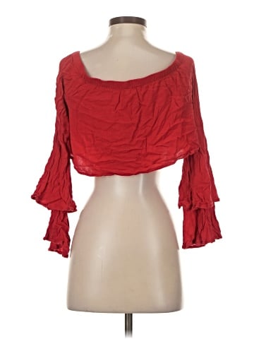 TOBI 3/4 Sleeve Top (view 2)