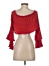TOBI 100% Rayon Red 3/4 Sleeve Top Size S - photo 2