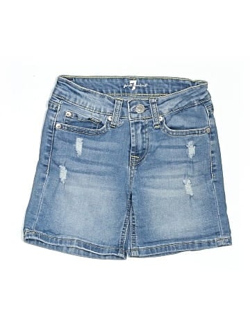 7 For All Mankind Denim Shorts (view 1)