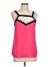 Naked Zebra 100% Polyester Pink Sleeveless Blouse Size L - photo 1