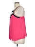 Naked Zebra 100% Polyester Pink Sleeveless Blouse Size L - photo 5