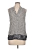 Willi Smith 100% Rayon Gray Sleeveless Blouse Size L - photo 1