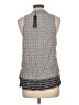 Willi Smith 100% Rayon Gray Sleeveless Blouse Size L - photo 2