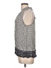 Willi Smith 100% Rayon Gray Sleeveless Blouse Size L - photo 5