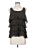 Sunny Leigh 100% Polyester Black Sleeveless Blouse Size S - photo 1