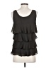 Sunny Leigh 100% Polyester Black Sleeveless Blouse Size S - photo 2