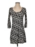 Salaam! Graphic Black Casual Dress Size S - photo 1