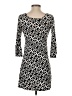 Salaam! Graphic Black Casual Dress Size S - photo 2