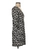 Salaam! Graphic Black Casual Dress Size S - photo 4
