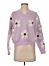 Superdry Floral Purple Pullover Sweater Size S - photo 1