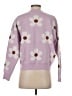 Superdry Floral Purple Pullover Sweater Size S - photo 2