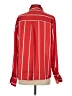 Haver + Blair 100% Polyester Stripes Red Long Sleeve Blouse Size S - photo 2