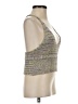 Ecote Gray Sleeveless Top Size S - photo 4
