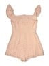 Kimchi Blue 100% Baumwolle Hearts Tan Pink Romper Size XS - photo 2