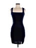 Shein Solid Blue Cocktail Dress Size 2 - photo 1